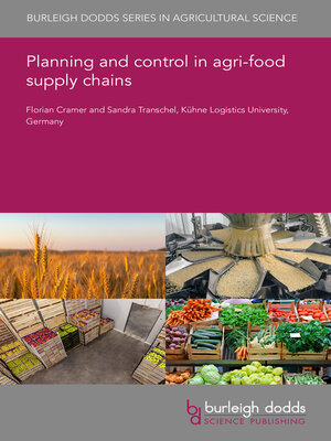 cover image of Planning and Control in Agri-Food Supply Chains